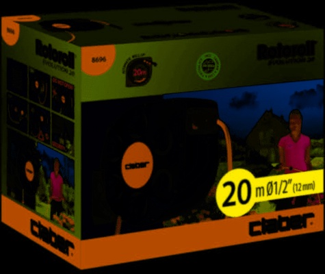 Enrollador Manguera Automatico Rotoroll Evolution 30m Claber